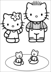 Desenho de Desenho Hello Kitty Colorir Imprimir 15