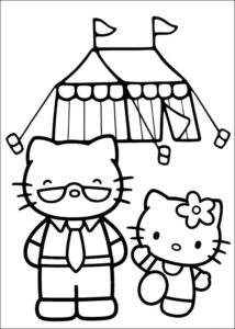 Desenho de Desenho Hello Kitty Colorir Imprimir 18