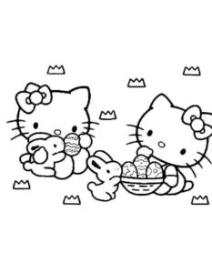 Desenho de Desenho Hello Kitty Colorir Imprimir 29