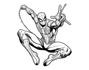 Desenhos do Homem-Aranha para Imprimir e Colorir