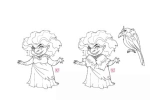 Desenho de Desenho Matinta Pereira