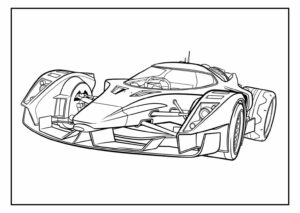 Desenho de Desenho Para Colorir De Carro Facil Simples 8 1536x1090 1