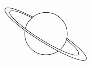 Desenho de Desenho Planeta Para Colorir 3