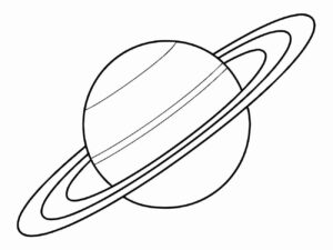 Desenho de Desenho Planeta Para Colorir 6