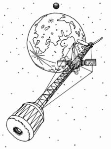 Desenho de Desenho Planeta Para Colorir 8
