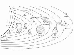 Desenho de Desenho Planetas Para Colorir