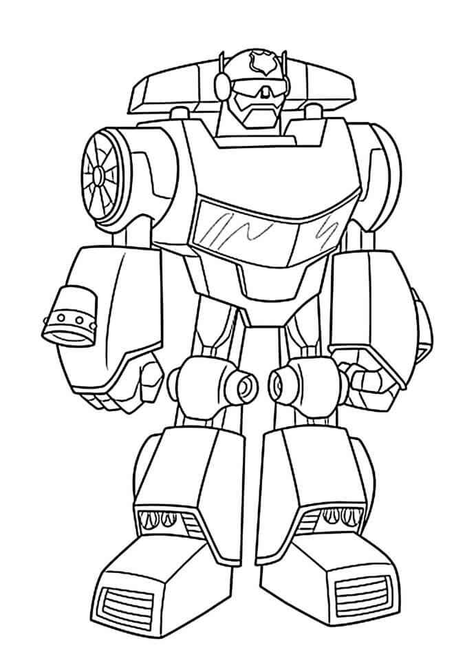 Desenho de Desenho Transformers Para Colorir 1