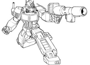 Desenho de Desenho Transformers Para Colorir 7