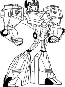 Desenho de Desenho Transformers Para Imprimir Colorir 01