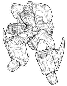 Desenho de Desenho Transformers Para Imprimir Colorir 11