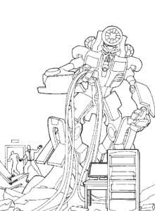 Desenho de Desenho Transformers Para Imprimir Colorir 12