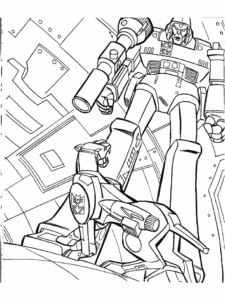 Desenho de Desenho Transformers Para Imprimir Colorir 14
