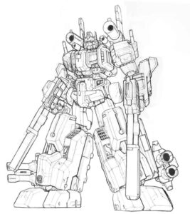 Desenho de Desenho Transformers Para Imprimir Colorir 29