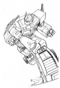 Desenho de Desenho Transformers Para Imprimir Colorir 30