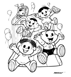 Desenho de Desenho Turma Da Monica Imprimir20