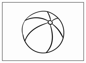 Desenho de Desenhos De Bola Para Colorir 2