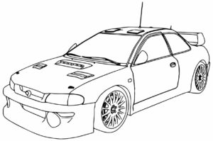Desenho de Desenhos De Carros Para Colorir 16