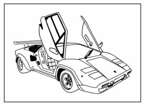 Desenho de Desenhos De Carros Para Colorir 30