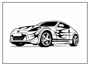 Desenho de Desenhos De Carros Para Colorir 32