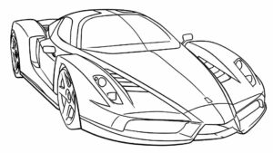 Desenho de Desenhos De Carros Para Colorir 6