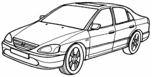Desenho de Desenhos De Carros Para Colorir 8 1