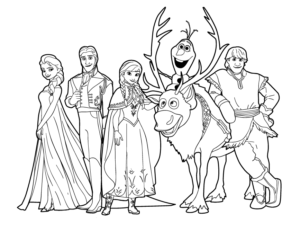 Desenho de Desenhos Do Frozen Para Colorir1