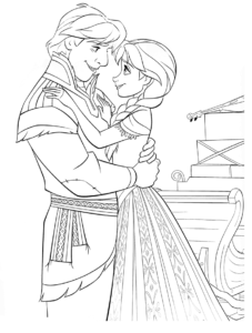 Desenho de Desenhos Frozen Para Pintar