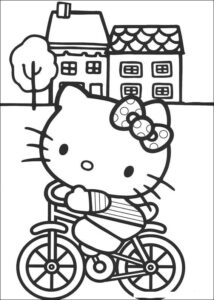 Desenho de Desenhos Hello Kitty Colorir Imprimir 06