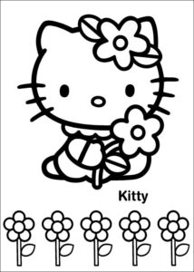 Desenho de Desenhos Hello Kitty Colorir Imprimir 08