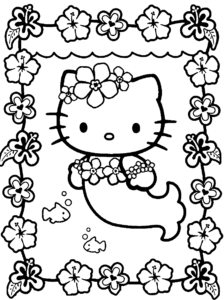 Desenho de Desenhos Hello Kitty Colorir Imprimir 09
