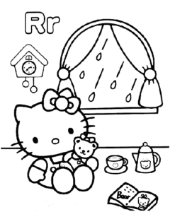Desenho de Desenhos Hello Kitty Colorir Imprimir 15