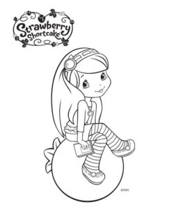 Desenho de Desenhos Moranguinho Para Colorir Limazinho