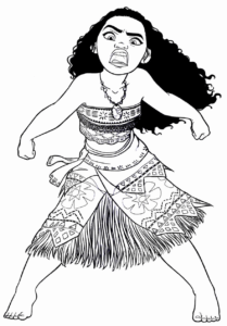 Desenho de Desenhos Para Colorir Da Moana 21