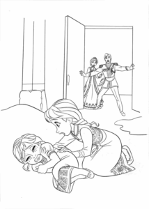 Desenho de Desenhos Para Imprimir Do Frozen