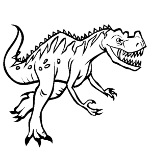 Desenho de Dinossauros Desenho Colorir Imprimir 15
