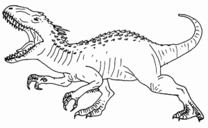Desenho de Dinossauros Desenho Colorir Imprimir 16