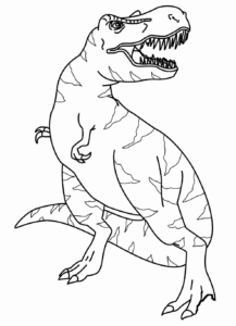 Desenho de Dinossauros Desenho Colorir Imprimir 19