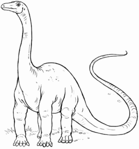 Desenho de Dinossauros Desenho Colorir Imprimir 22
