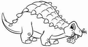 Desenho de Dinossauros Desenho Colorir Imprimir 24
