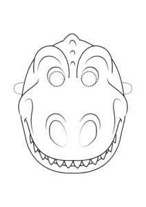 Desenho de Dinossauros Desenho Colorir Imprimir 44