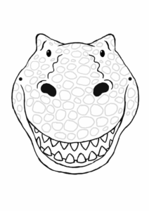 Desenho de Dinossauros Desenho Colorir Imprimir 46