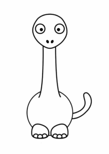 Desenho de Dinossauros Desenho Colorir Imprimir 48