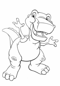 Desenho de Dinossauros Desenho Colorir Imprimir 53