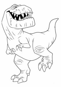Desenho de Dinossauros Desenho Colorir Imprimir 54
