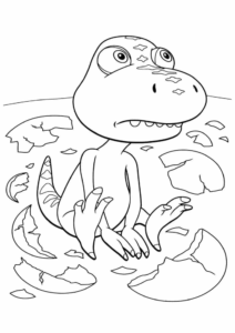 Desenho de Dinossauros Desenho Colorir Imprimir 55