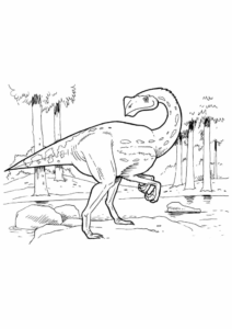 Desenho de Dinossauros Desenho Colorir Imprimir 56