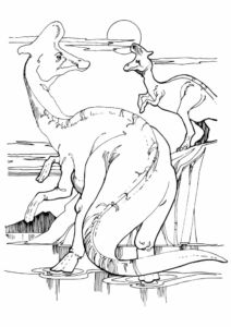Desenho de Dinossauros Desenho Colorir Imprimir 57