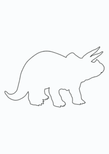 Desenho de Dinossauros Desenho Colorir Imprimir 66