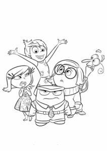 Desenho de Divertida Mente Desenho Colorir Imprimir 01