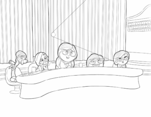 Desenho de Divertida Mente Desenho Colorir Imprimir 13